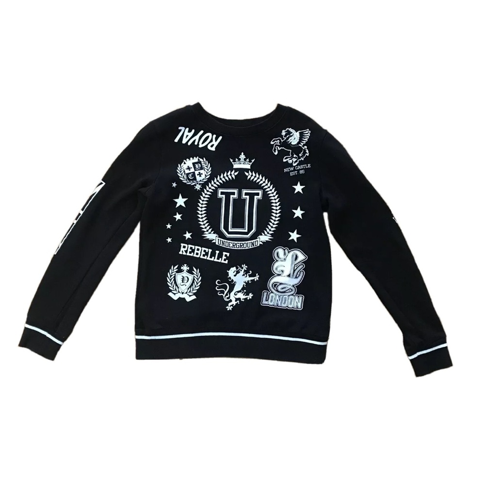 Forever 21 Black Sweatshirt